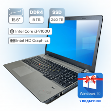 Ноутбук Lenovo ThinkPad E570 + Windows 10 Ліцензія в подарунок 