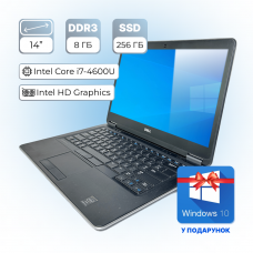 Ноутбук Dell Latitude E7440 + Windows 10 Лицензия в подарок