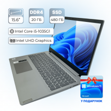 Ноутбук Lenovo IdeaPad S145-15IIL + Windows 11 Лицензия в подарок