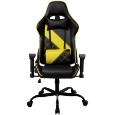 Крісло ігрове 1stPlayer S02 Black-Yellow