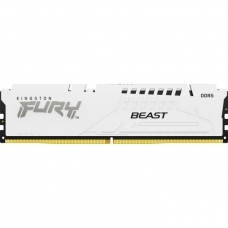 Модуль памяти для компьютера DDR5 16GB 5200 MHz FURY Beast White Kingston Fury (ex.HyperX) (KF552C40BW-16)