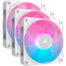 Кулер до корпусу Corsair iCUE Link RX120 RGB PWM White Triple Pack (CO-9051022-WW)