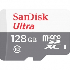 Карта пам'яті SanDisk 128GB microSDHC class 10 UHS-I Ultra (SDSQUNR-128G-GN3MA)