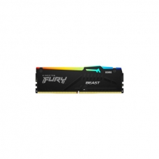 Модуль памяти для компьютера DDR5 16GB 5600 MHz Beast RGB AM5 Black Kingston Fury (ex.HyperX) (KF556C36BBEA-16)