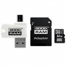 Карта памяти Goodram 32GB microSDHC class 10 UHS-I (M1A4-0320R12)