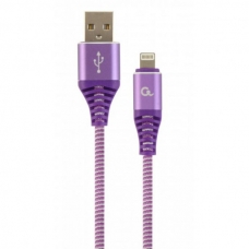 Дата кабель USB 2.0 AM to Lightning 2.0m Cablexpert (CC-USB2B-AMLM-2M-PW)