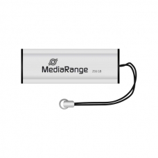 USB флеш накопичувач Mediarange 256GB Black/Silver USB 3.0 (MR919)