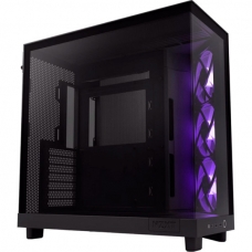 Корпус NZXT H6 Flow RGB All Black (CC-H61FB-R1)