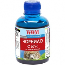 Чернила WWM Canon IPF-107 200г Cyan IPF-107С (C67/C)