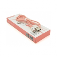 Дата кабель USB 2.0 AM to Micro 5P 1.0m KSC-723 GAOFEI Pink 2.4A iKAKU (KSC-723-P)