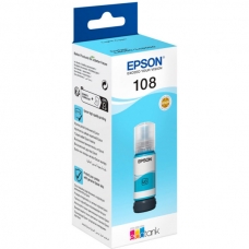 Контейнер с чернилами Epson 108 EcoTank L8050/L18050 light cyan (C13T09C54A)