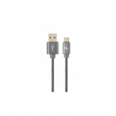 Дата кабель USB 2.0 AM to Type-C 1.0m Cablexpert (CC-USB2S-AMCM-1M-BG)