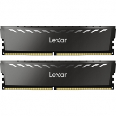 Модуль пам'яті для комп'ютера DDR4 16GB (2x8GB) 3200 MHz Thor Dark Gray Lexar (LD4BU008G-R3200GDXG)