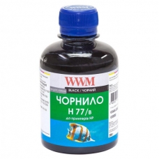 Чернила WWM HP №177 84 black 200ml (H77/B)