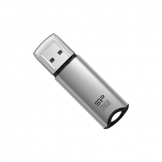 USB флеш накопитель Silicon Power USB 128G SILICON POWER usb3.2 Marvel M02 Aluminum Silver (SP128GBUF3M02V1S)