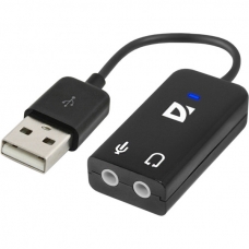 Звуковая плата Defender Audio USB 2х3,5mm jack (63002)