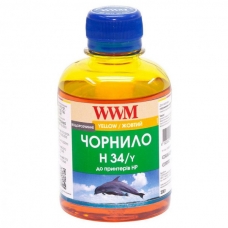 Чорнило WWM HP № 22/134/136 (8766/9361) yellow (H34/Y)