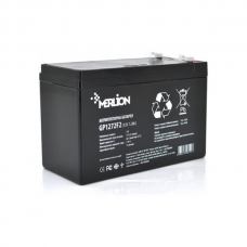 Батарея к ИБП Merlion 12V-7.2Ah black (GP1272F2B)