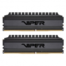 Модуль памяти для компьютера DDR4 32GB (2x16GB) 3000 MHz Viper 4 Blackout Patriot (PVB432G300C6K)