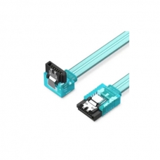 Кабель для передачі даних SATA 3.0 7pin F/F 0.5m L Blue Vention (KDDSD)