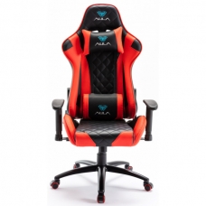 Кресло игровое Aula F1029 Gaming Chair Black/Red (6948391286181)