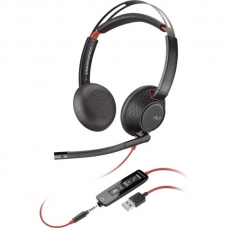 Наушники Poly BlackWire 5220 USB-A HS Stereo (80R97AA)