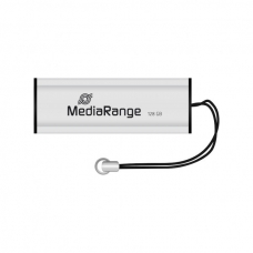 USB флеш накопичувач Mediarange 128GB Black/Silver USB 3.0 (MR918)