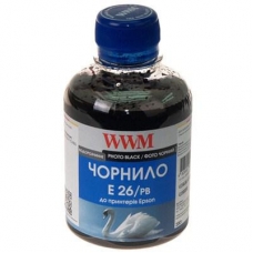 Чорнило WWM EPSON XP-600/XP-605/XP-7005 (Photo Black) (E26/PB)