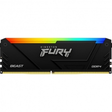 Модуль памяти для компьютера DDR4 8GB 3600 MHz Beast RGB Kingston Fury (ex.HyperX) (KF436C17BB2A/8)