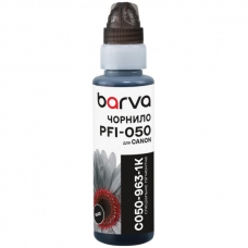 Чернила Barva Canon PFI-050 100мл, Pigm., флакон OneKey, Black (C050-963-1K)