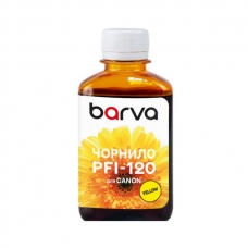 Чернила Barva Canon PFI-120/710 180 мл Y pigmented (C120-897)