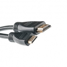 Кабель мультимедійний HDMI A to HDMI C (mini), 0.5m PowerPlant (KD00AS1192)