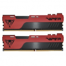 Модуль пам'яті для комп'ютера DDR4 16GB (2x8GB) 3200 MHz Viper Elite II Red Patriot (PVE2416G320C8K)