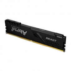 Модуль пам'яті для комп'ютера DDR4 32GB 2666 MHz Fury Beast Black Kingston Fury (ex.HyperX) (KF426C16BB/32)