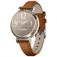 Смарт-часы Garmin Lily 2 Classic, Cream Gold/Tan (010-02839-02)