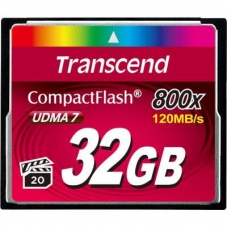 Карта памяти Transcend 32GB 800x (TS32GCF800)