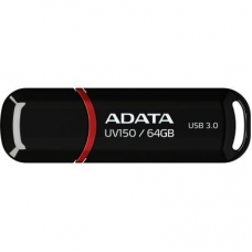 USB флеш накопитель ADATA 64GB UV150 Black USB 3.0 (AUV150-64G-RBK)