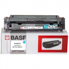 Картридж BASF HP LJ Pro M454/479 6000 ст. Cyan W2031X (BASF-KT-W2031X)