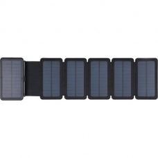 Батарея универсальная Sandberg 20000mAh, Solar 6-Panel/7.5W, USB-C output(20W), USB-A*2/(18W Max) (420-73)