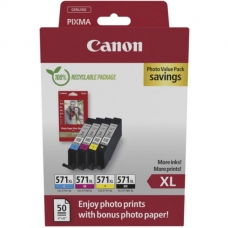 Картридж Canon CLI-571 MultipackXL BK,C,M,Y 11ml (0332C006)