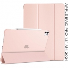 Чохол до планшета BeCover Tri Fold Hard Apple iPad Pro 13" M4 2024 Pink (711732)