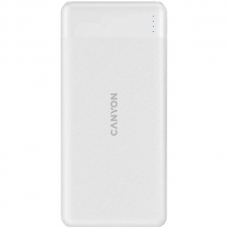 Батарея универсальная Canyon PB-109 10000 mAh PD/18W QC/3.0/20W White (CNE-CPB1009W)