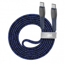 Дата кабель USB-C to USB-C 1.2m USB 2.0 3А 60W blue RivaCase (PS6105 BL12)