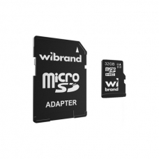 Карта памяти Wibrand 32GB microSD class 10 UHS-I U3 (WICDHU3/32GB-A)