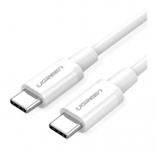 Дата кабель USB-C to USB-C 2.0m 18W US264 White Ugreen (60520)