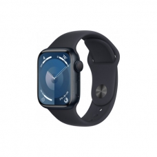 Смарт-часы Apple Watch Series 9 GPS 41mm Midnight Aluminium Case with Midnight Sport Band - S/M (MR8W3QP/A)