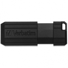 USB флеш накопитель Verbatim 64GB Store 'n' Go PinStripe Black USB 2.0 (49065)