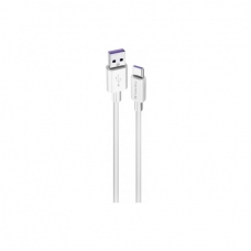 Дата кабель USB 2.0 AM to Type-C 1.0m 5A white ColorWay (CW-CBUC019-WH)