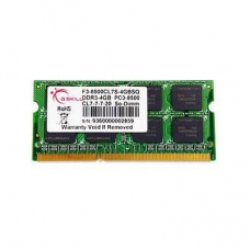 Модуль пам'яті для ноутбука SoDIMM DDR3 4GB 1066 MHz G.Skill (F3-8500CL7S-4GBSQ)