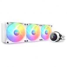 Система жидкостного охлаждения NZXT Kraken RGB 360mm AIO liquid cooler w/Display, (RL-KR360-W1)